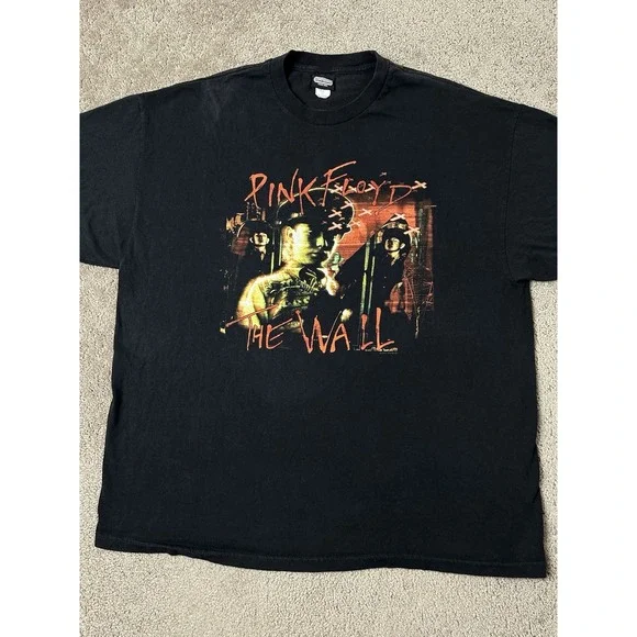 RaRe Vintage 2001 Pink Floyd The Wall Winterland Mens Classic Rock, Size 2XL